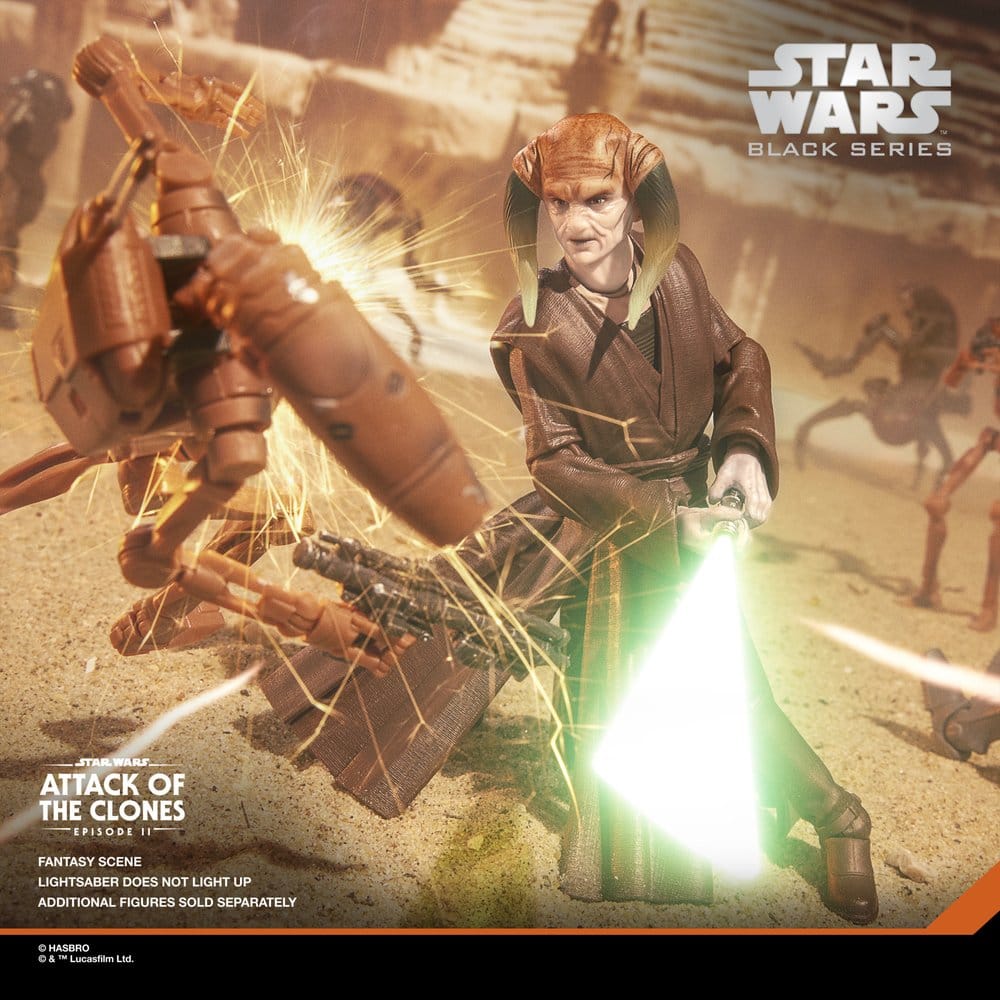 Star Wars Episode II Black Series Figura Saesee Tiin 15 cm