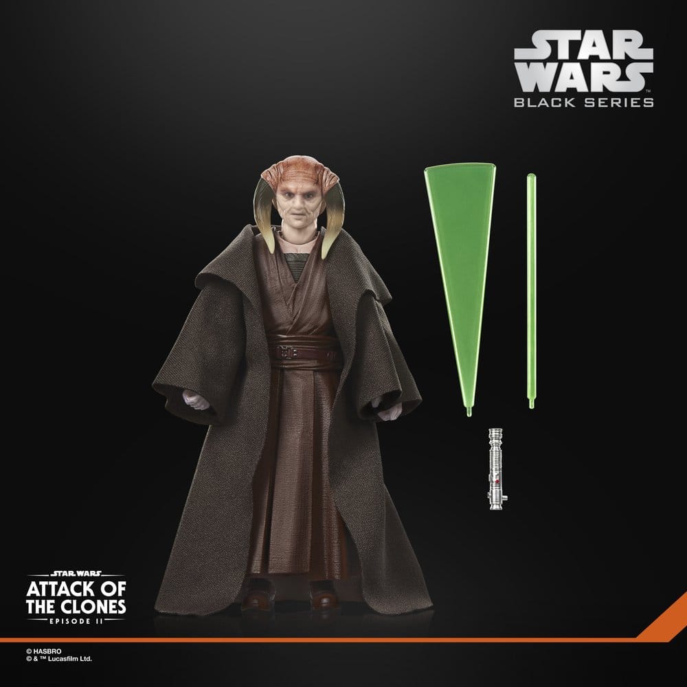 Star Wars Episode II Black Series Figura Saesee Tiin 15 cm