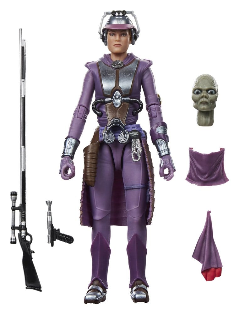 Star Wars Episode II Black Series Figura Zam Wesell 15 cm