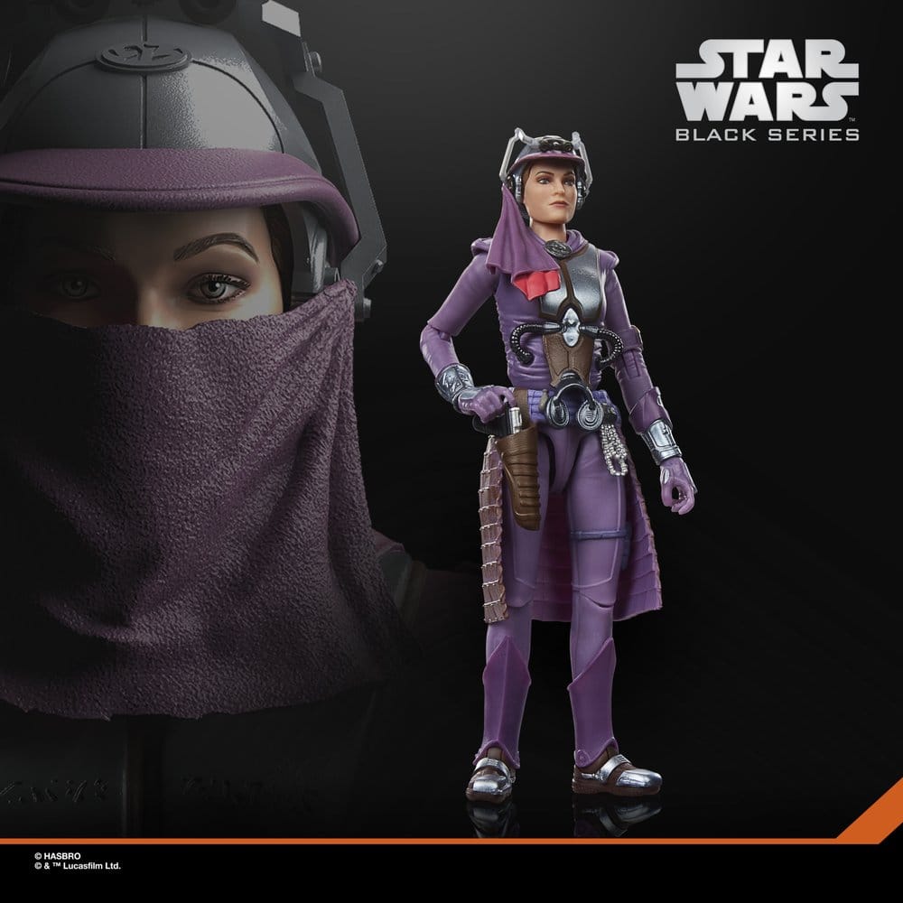 Star Wars Episode II Black Series Figura Zam Wesell 15 cm