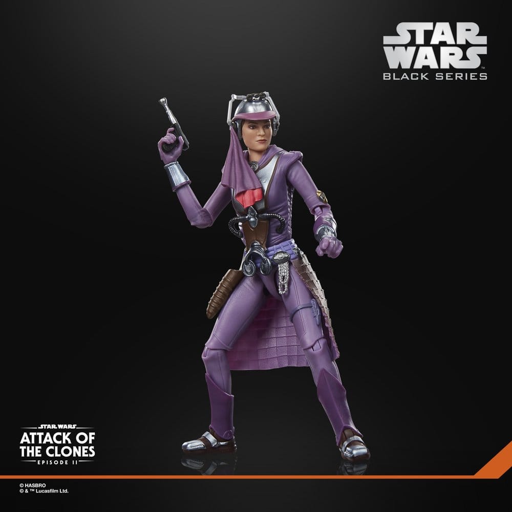 Star Wars Episode II Black Series Figura Zam Wesell 15 cm