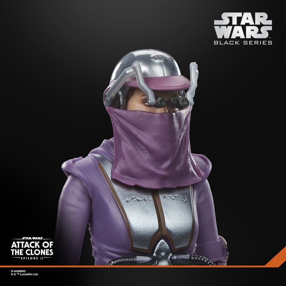 Star Wars Episode II Black Series Figura Zam Wesell 15 cm