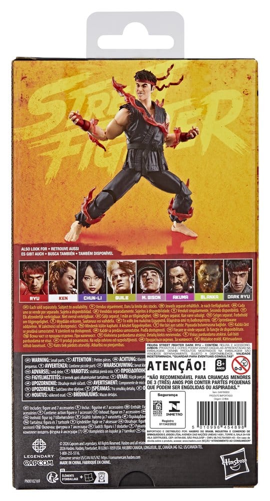 Street Fighter Figura Dark Ryu 15 cm