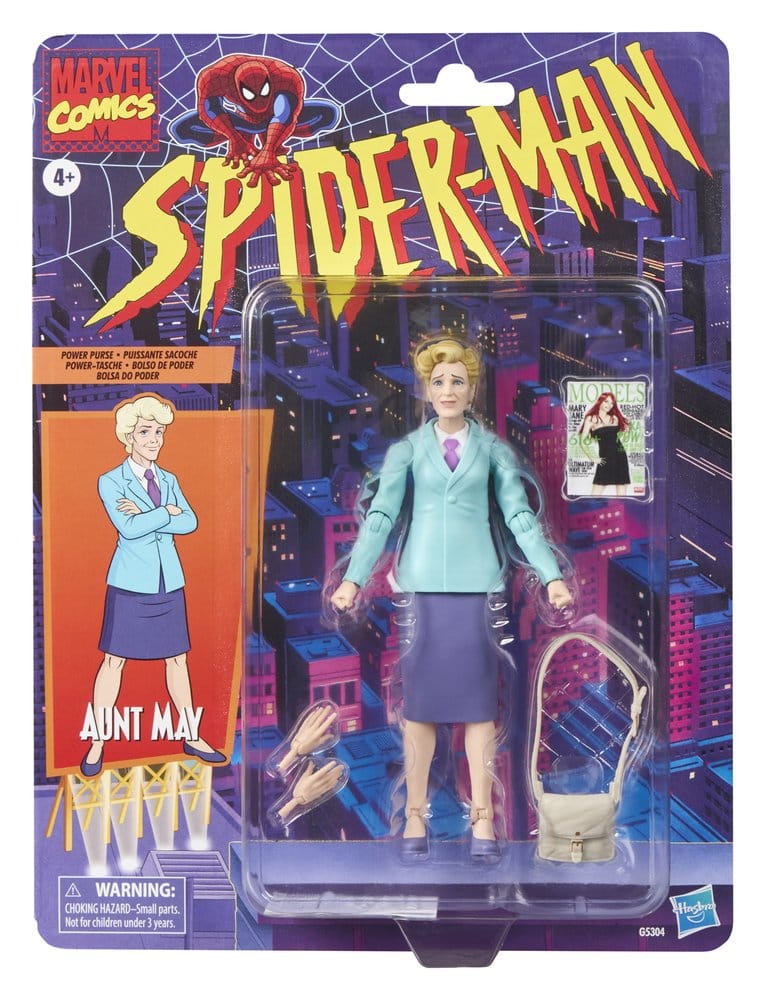 Spider-Man Marvel Legends Figura Aunt May 15 cm
