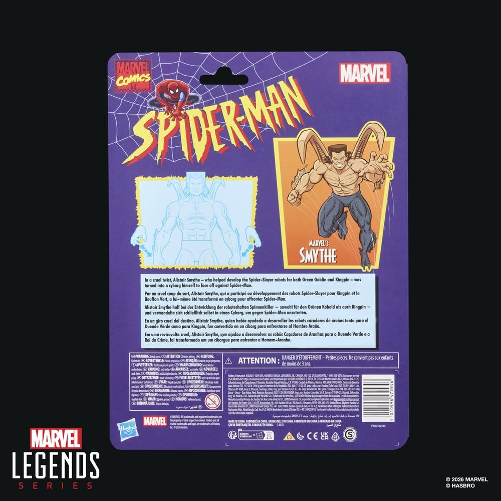 Spider-Man Marvel Legends Figura Marvel's Smythe 15 cm