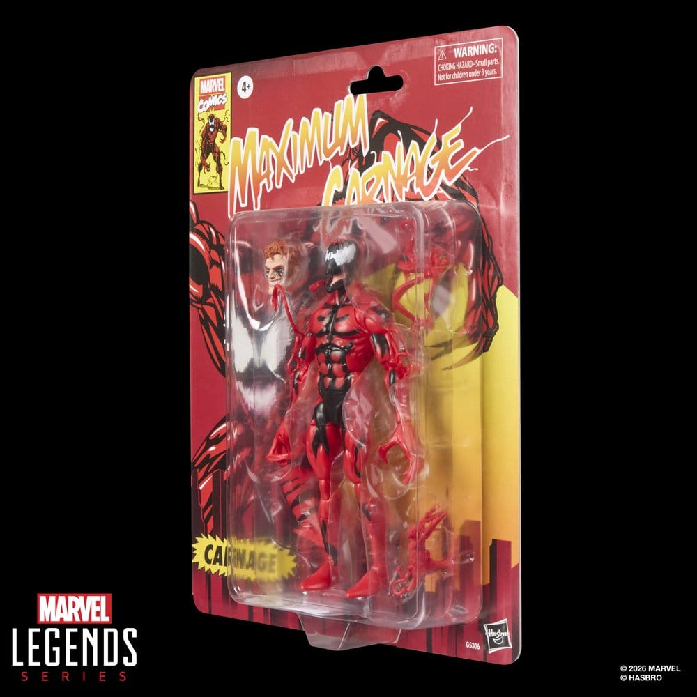 Maximum Carnage Marvel Legends Figura Carnage 15 cm