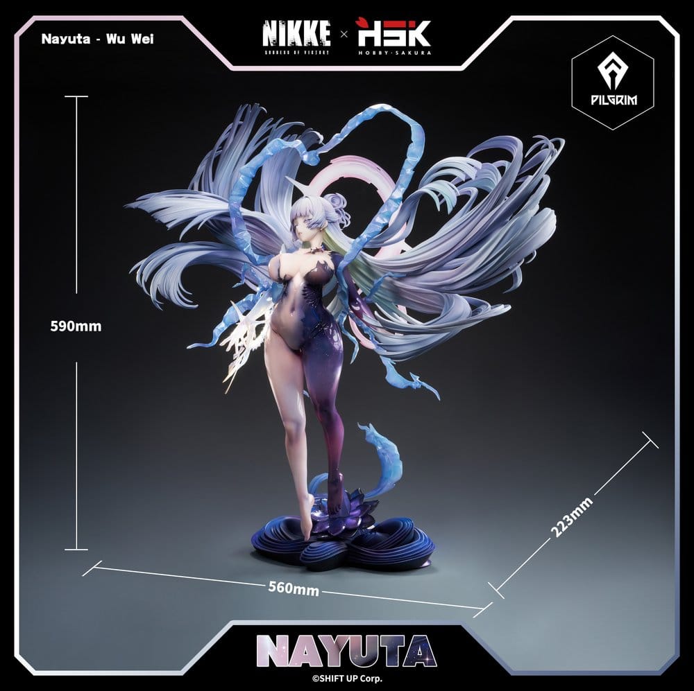 Goddess of Victory: Nikke Figura PVC 1/4 Nayuta: Wu Wei 60 cm