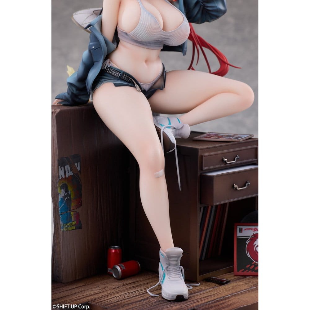 Goddess of Victory: Nikke Figura PVC 1/7 Red Hood: Retro Days Deluxe Edition 25 cm