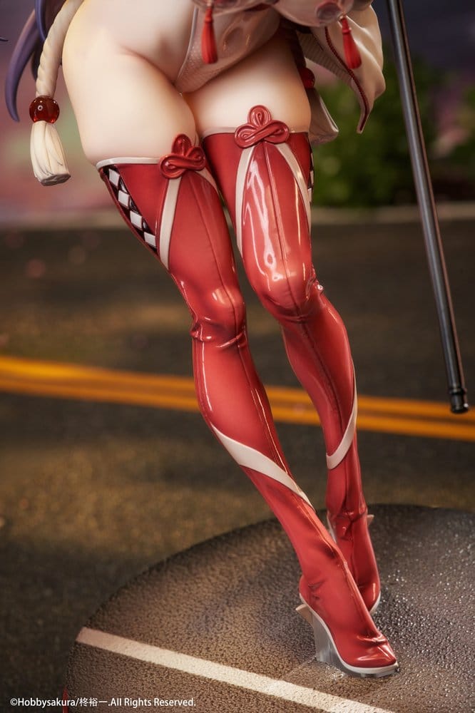 Original Character Miko Shoujo Figura PVC 1/7 Miko Race Queen Ver. 33 cm
