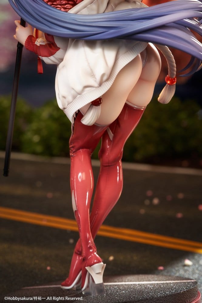 Original Character Miko Shoujo Figura PVC 1/7 Miko Race Queen Ver. 33 cm