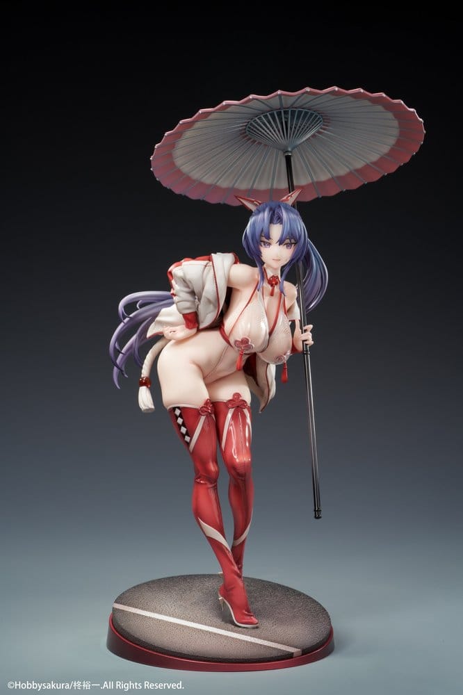 Original Character Miko Shoujo Figura PVC 1/7 Miko Race Queen Ver. 33 cm