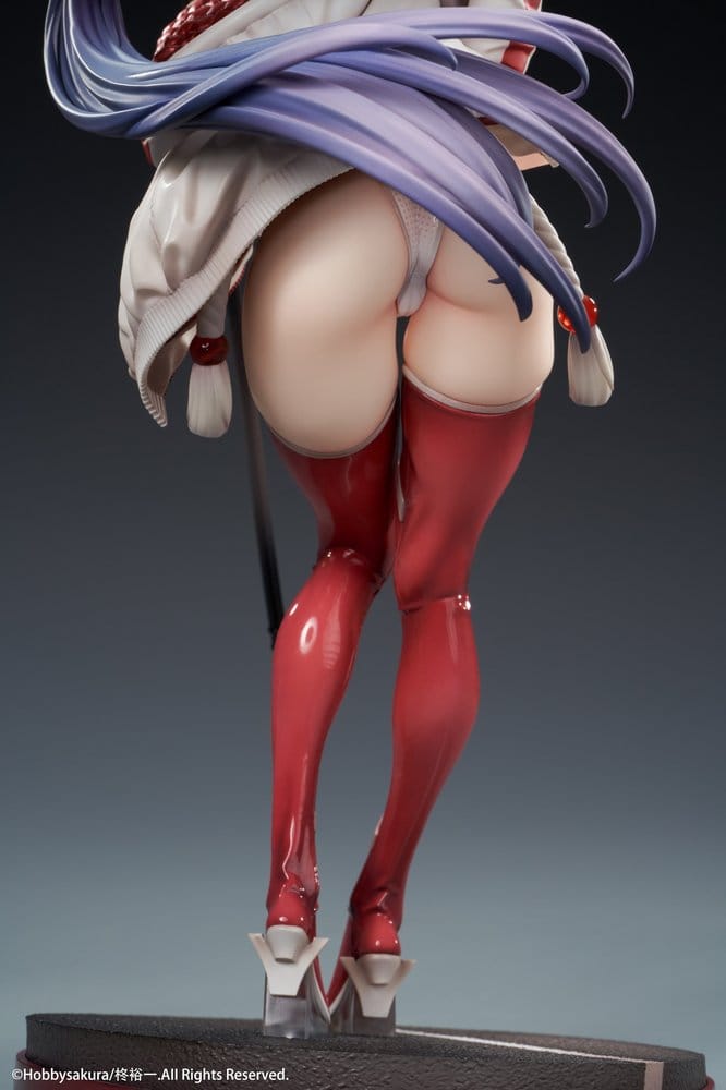 Original Character Miko Shoujo Figura PVC 1/7 Miko Race Queen Ver. 33 cm