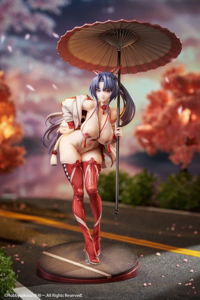 Original Character Miko Shoujo Figura PVC 1/7 Miko Race Queen Ver. Deluxe Edition 33 cm