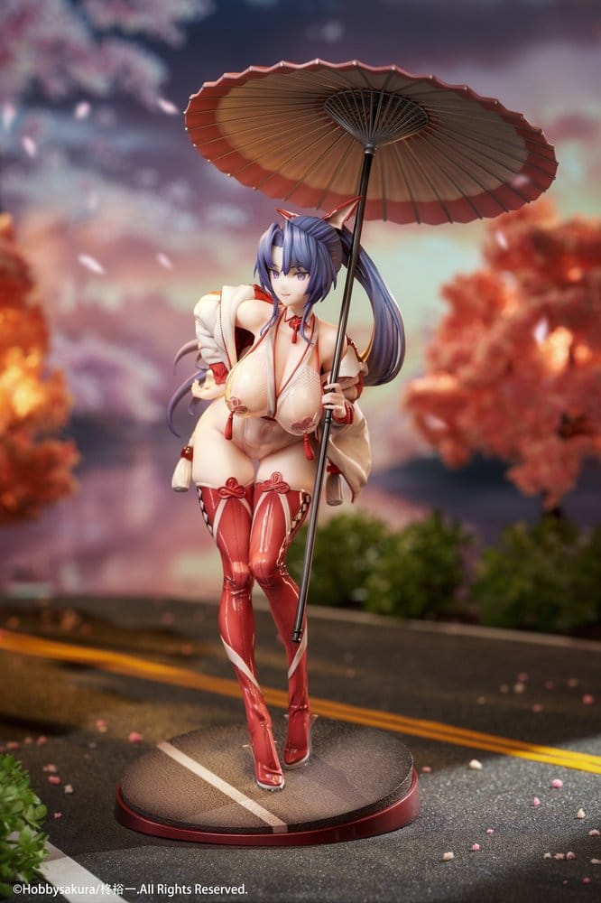 Original Character Miko Shoujo Figura PVC 1/7 Miko Race Queen Ver. Deluxe Edition 33 cm
