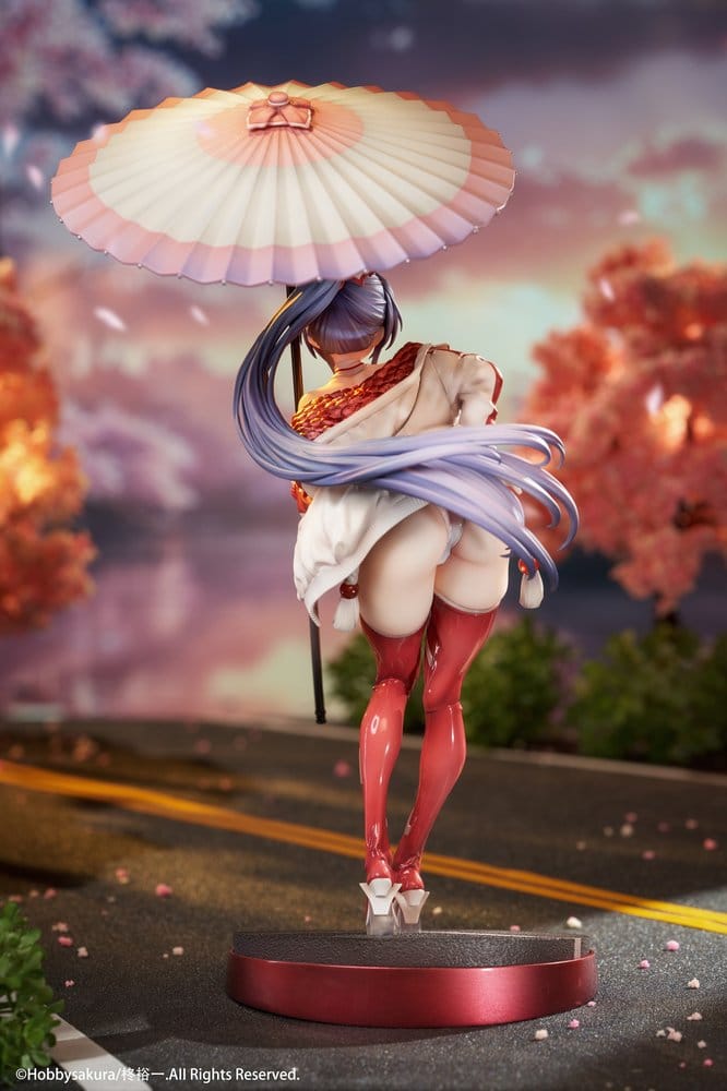 Original Character Miko Shoujo Figura PVC 1/7 Miko Race Queen Ver. Deluxe Edition 33 cm