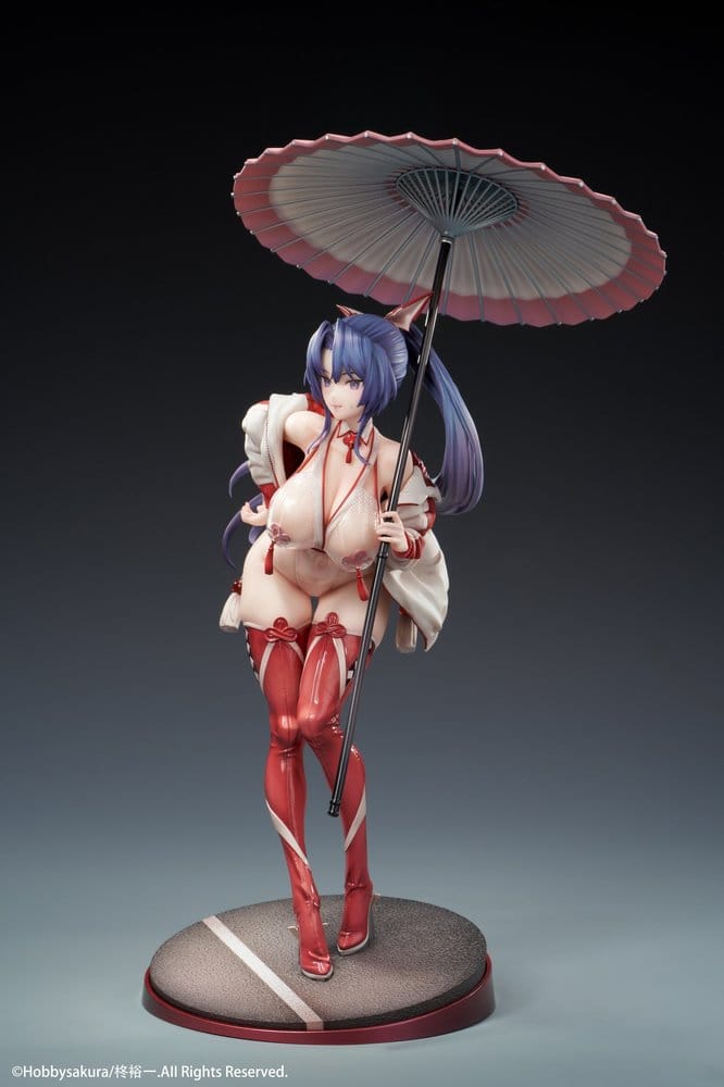 Original Character Miko Shoujo Figura PVC 1/7 Miko Race Queen Ver. Deluxe Edition 33 cm