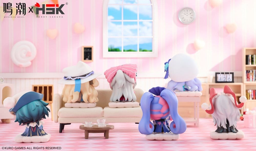 Wuthering Waves Nemunemu Series Figuras Mini 9 cm Blind Box Expositor (6)