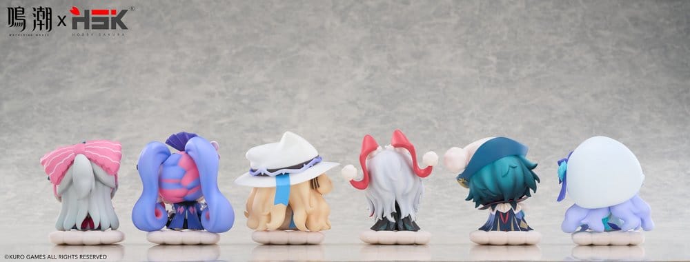Wuthering Waves Nemunemu Series Figuras Mini 9 cm Blind Box Expositor (6)
