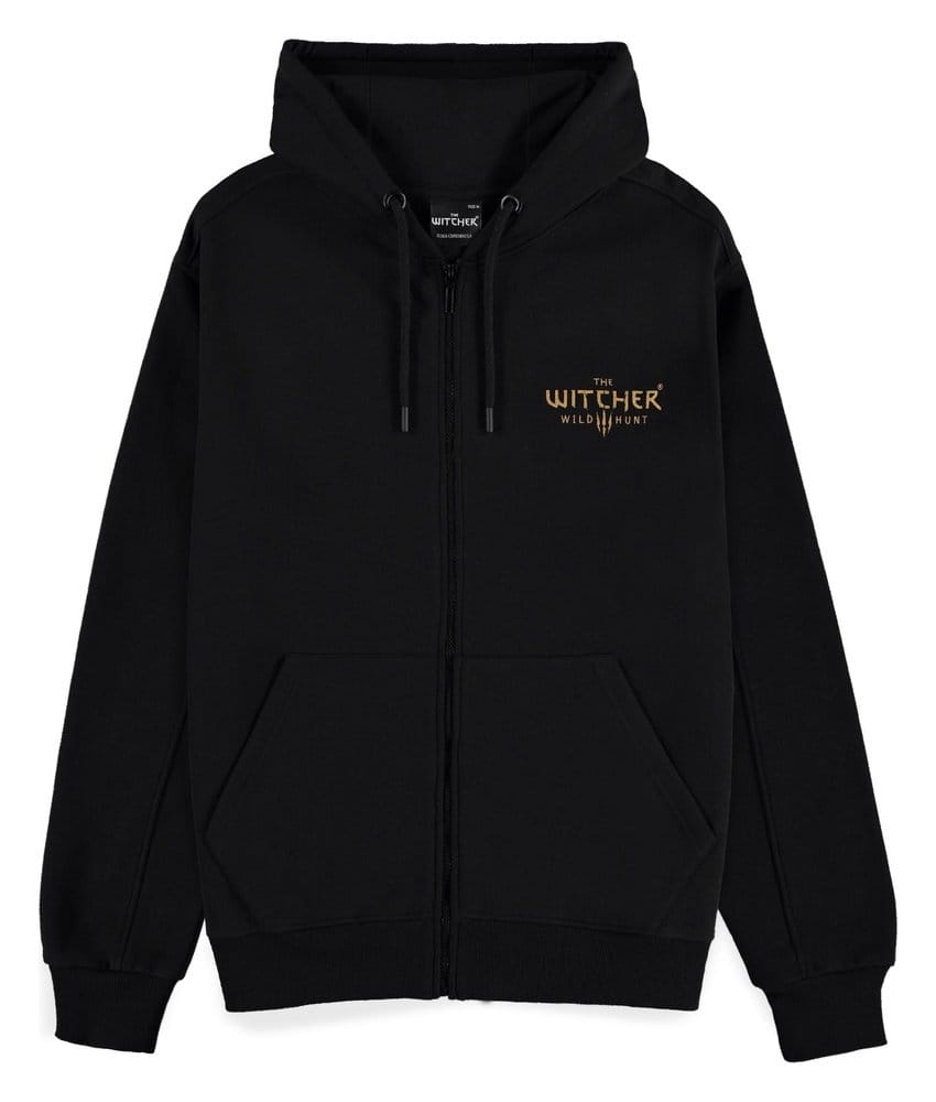The Witcher Sudadera capucha con cremallera The Wild Hunt XXL Frikytopia