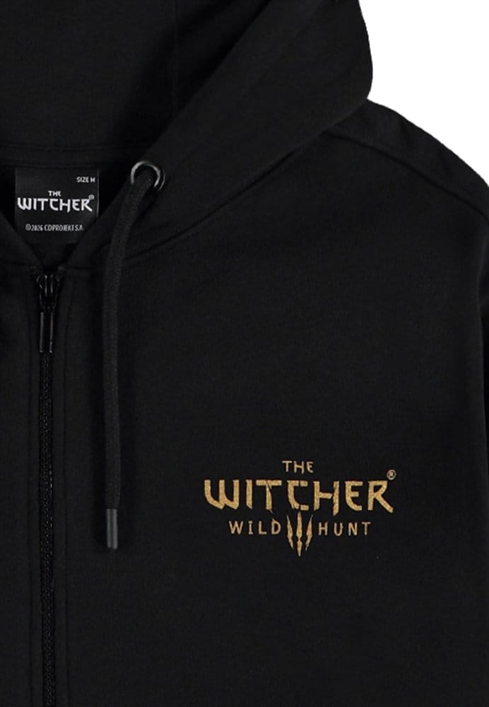 The Witcher Sudadera capucha con cremallera The Wild Hunt XXL