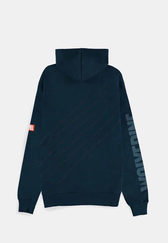 Marvel Sudadera con capucha Wolverine Blue Talla XL Frikytopia