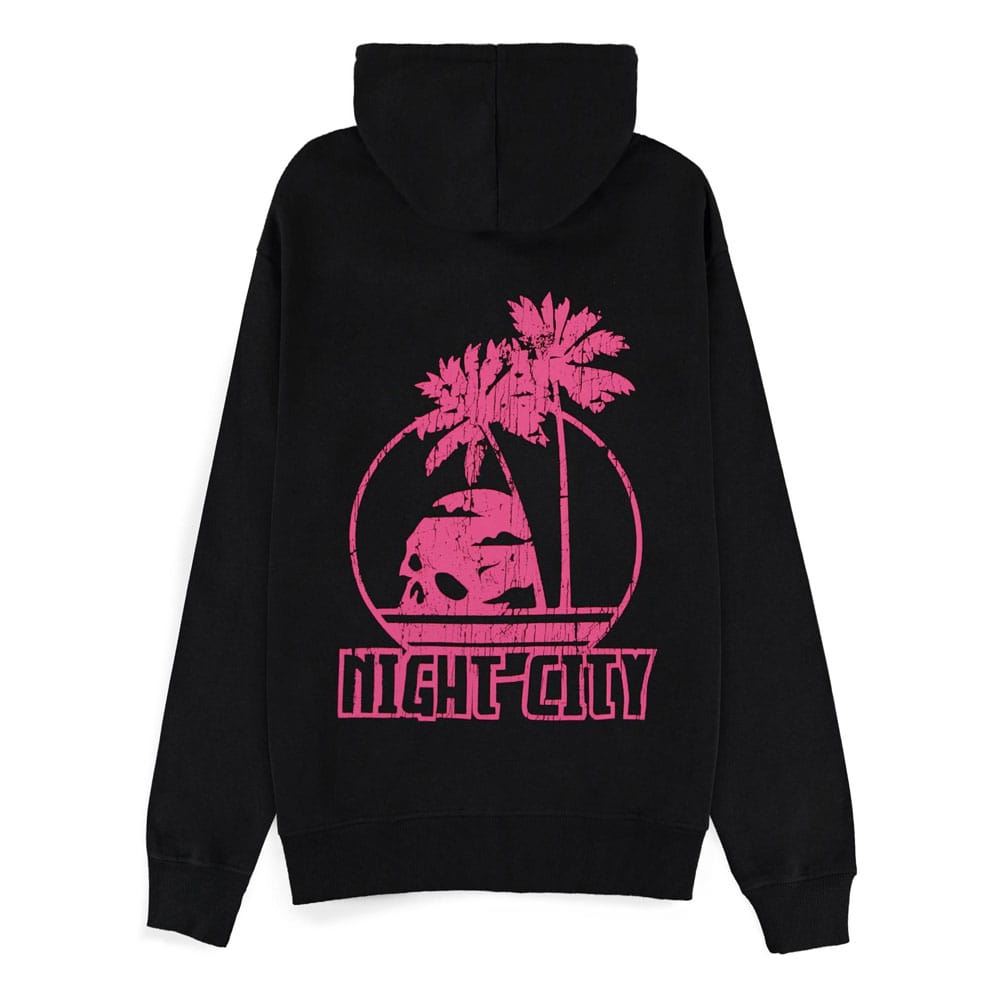 Cyberpunk 2077 Sudadera capucha Night City talla S Frikytopia