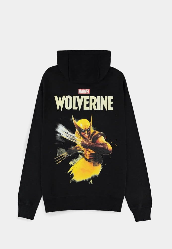 Marvel Sudadera con cremallera Wolverine Black Talla XL