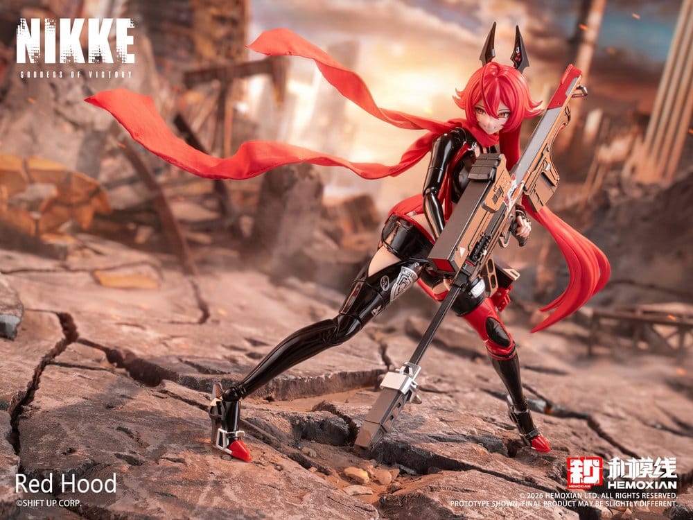 Goddess of Victory: Nikke Maqueta de Plástico 1/12 Red Hood 18 cm