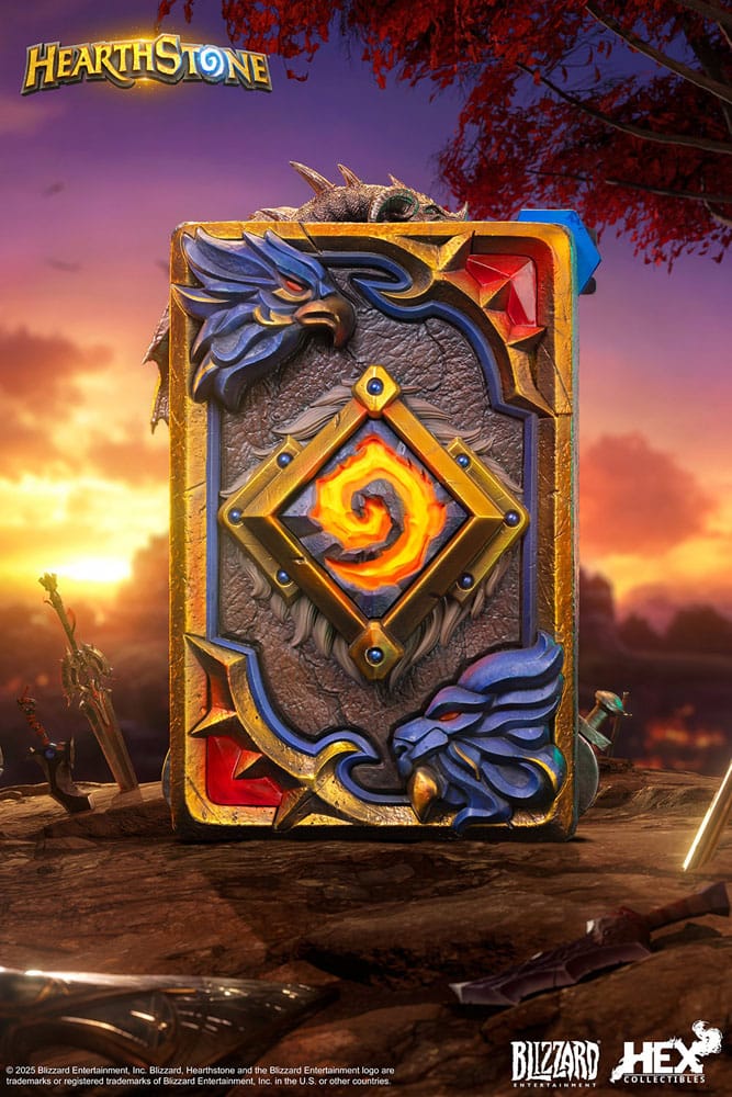 Hearthstone Estatua 3D Art Frame Varian Wrynn 31 cm