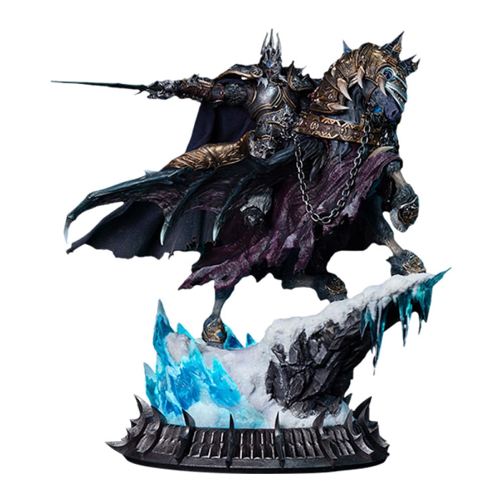 World of Warcraft Estátua The Lich King & Invencível 68 cm Frikytopia