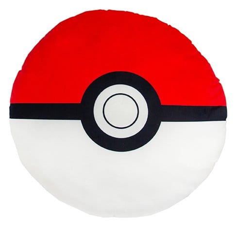 Pokémon Almofada Soft Velboa Pokéball 30 x 30 cm Frikytopia