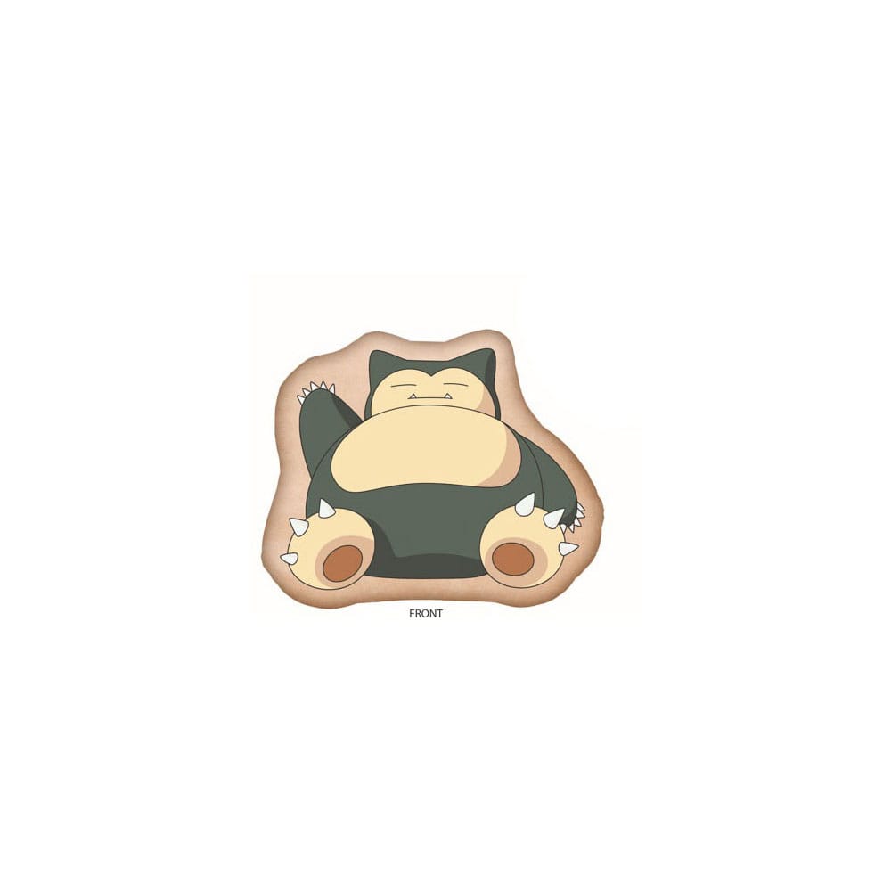 Pokémon Almohada Snorlax marrón 36 cm