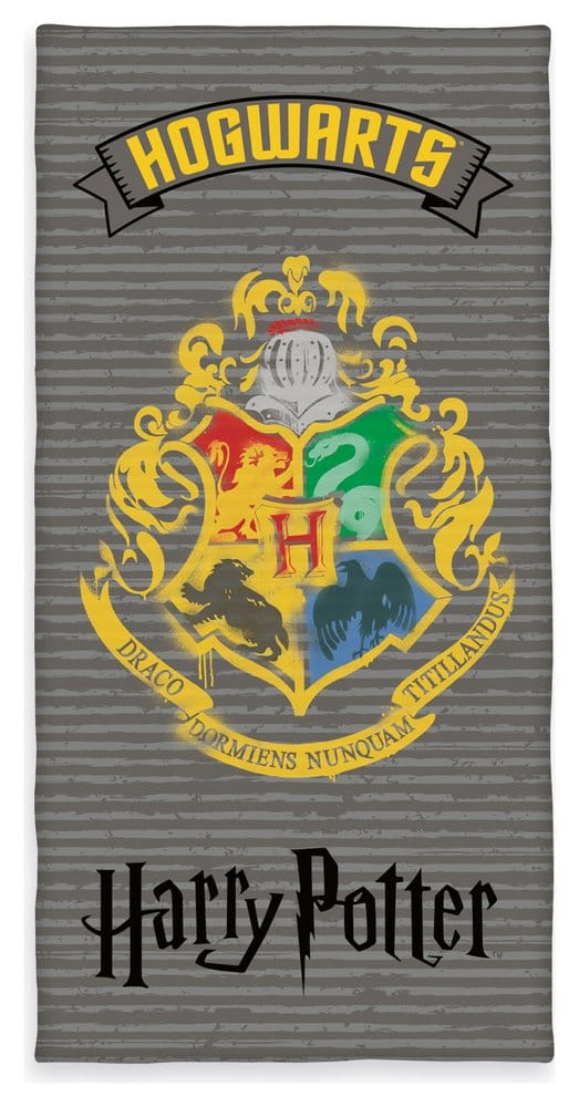 Harry Potter Toalla de terciopelo Hogwarts 75 x 150 cm Frikytopia