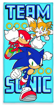 Sonic Toalla de playa Team Sonic 70 x 140 cm