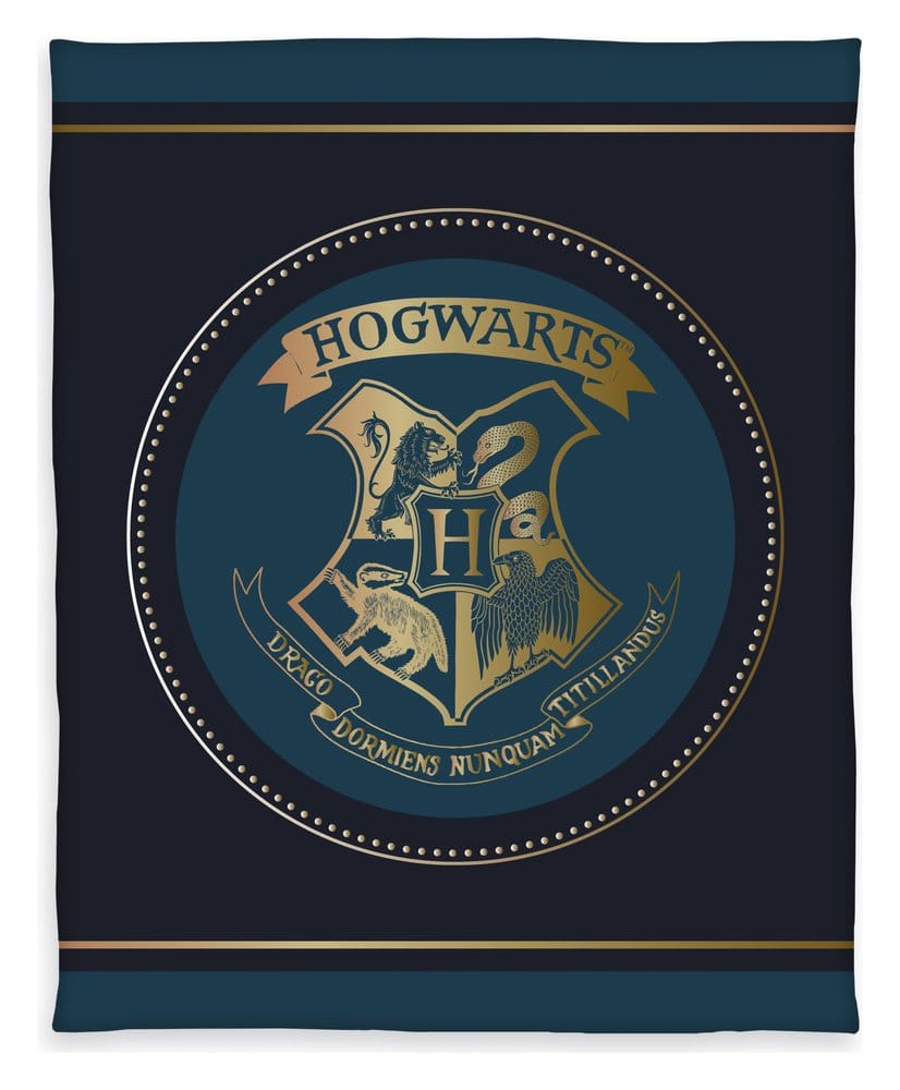 Harry Potter Manta Polar Hogwarts Crest 130 x 160 cm Frikytopia