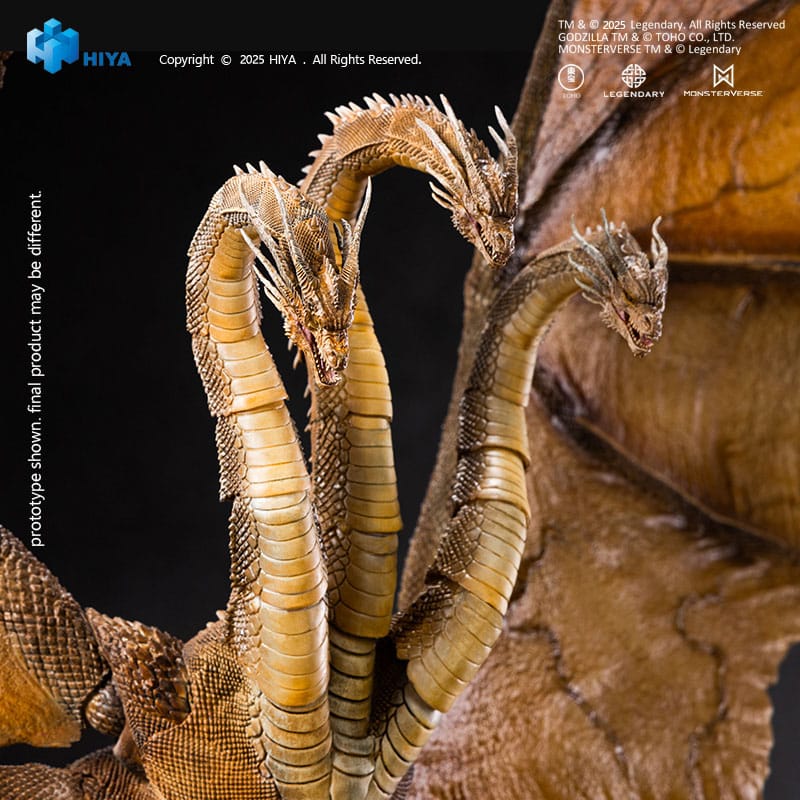 Godzilla: King of the Monsters 2019 Figura Exquisite Basic King Ghidorah 2.0 25 cm