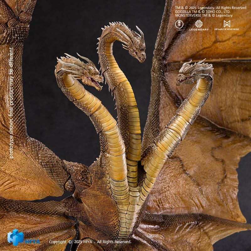 Godzilla: King of the Monsters 2019 Figura Exquisite Basic King Ghidorah 2.0 25 cm