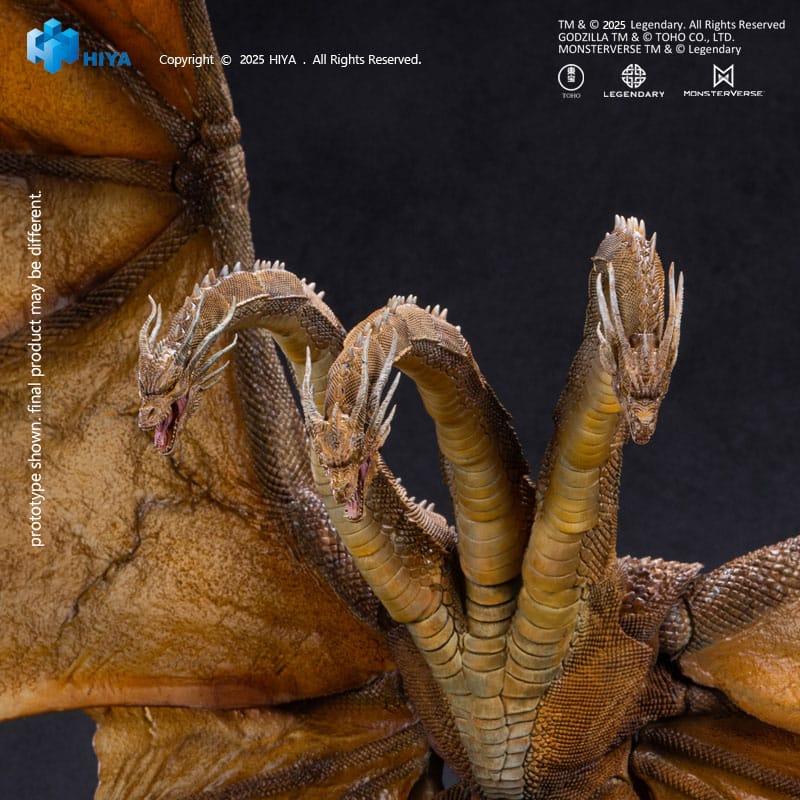 Godzilla: King of the Monsters 2019 Figura Exquisite Basic King Ghidorah 2.0 25 cm