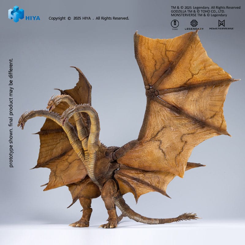 Godzilla: King of the Monsters 2019 Figura Exquisite Basic King Ghidorah 2.0 25 cm