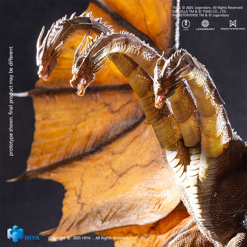 Godzilla: King of the Monsters 2019 Figura Exquisite Basic King Ghidorah 2.0 25 cm