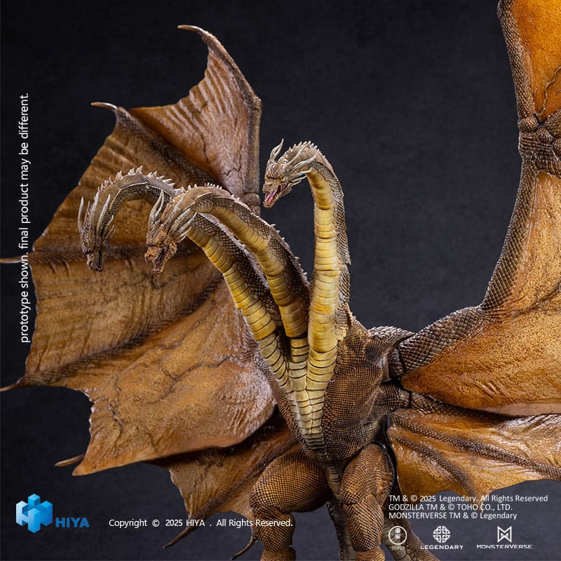 Godzilla: King of the Monsters 2019 Figura Exquisite Basic King Ghidorah 2.0 25 cm