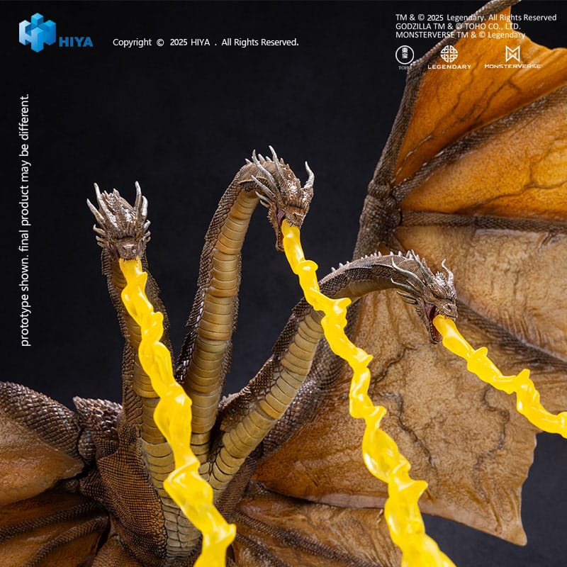 Godzilla: King of the Monsters 2019 Figura Exquisite Basic King Ghidorah 2.0 25 cm
