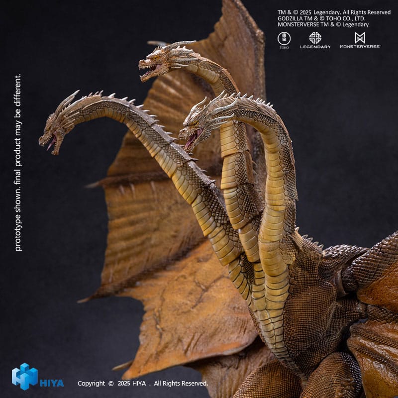 Godzilla: King of the Monsters 2019 Figura Exquisite Basic King Ghidorah 2.0 25 cm