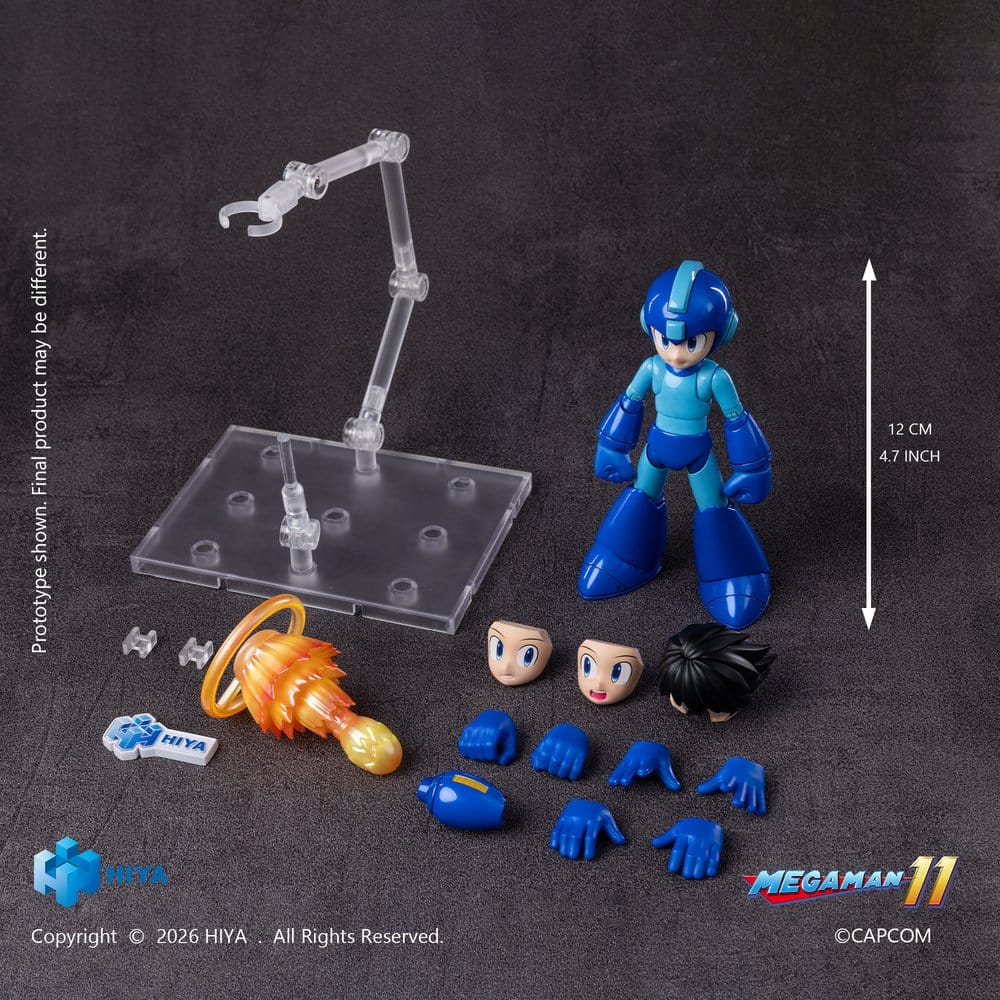 Mega Man Exquisite Basic Series Figura Mega Man 12 cm