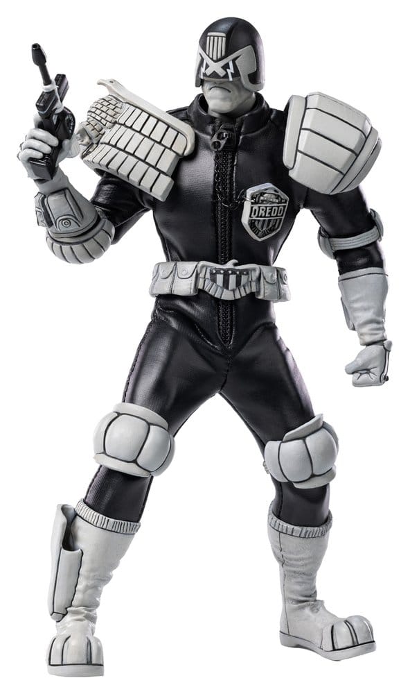 Judge Dredd Exquisite Super Figura 1/12 Judge Dredd Black & White Ver. 15 cm