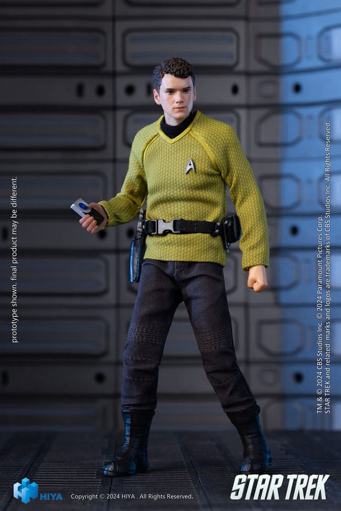 Star Trek 2009 Figura 1/12 Exquisite Super Series Chekov 16 cm