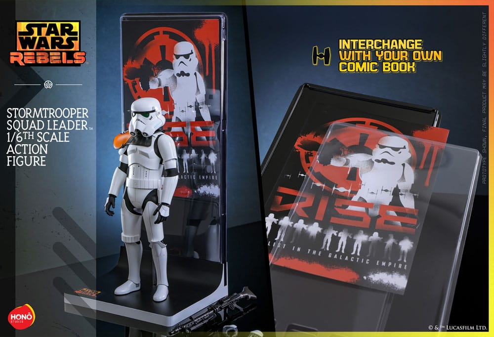 Star Wars: Rebels Figura 1/6 Stormtrooper Squad Leader 28 cm