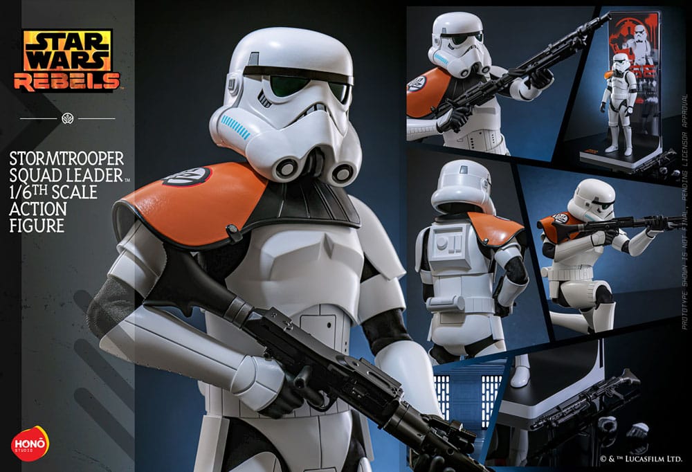 Star Wars: Rebels Figura 1/6 Stormtrooper Squad Leader 28 cm
