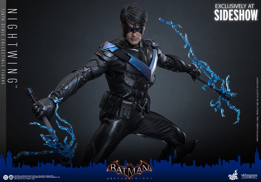 Batman Arkham Knight Figura Videogame Masterpiece 1/6 Nightwing 30 cm
