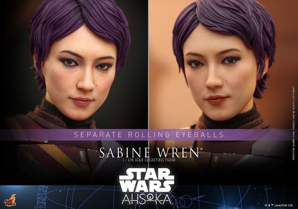 Star Wars: Ahsoka Figura 1/6 Sabine Wren 28 cm
